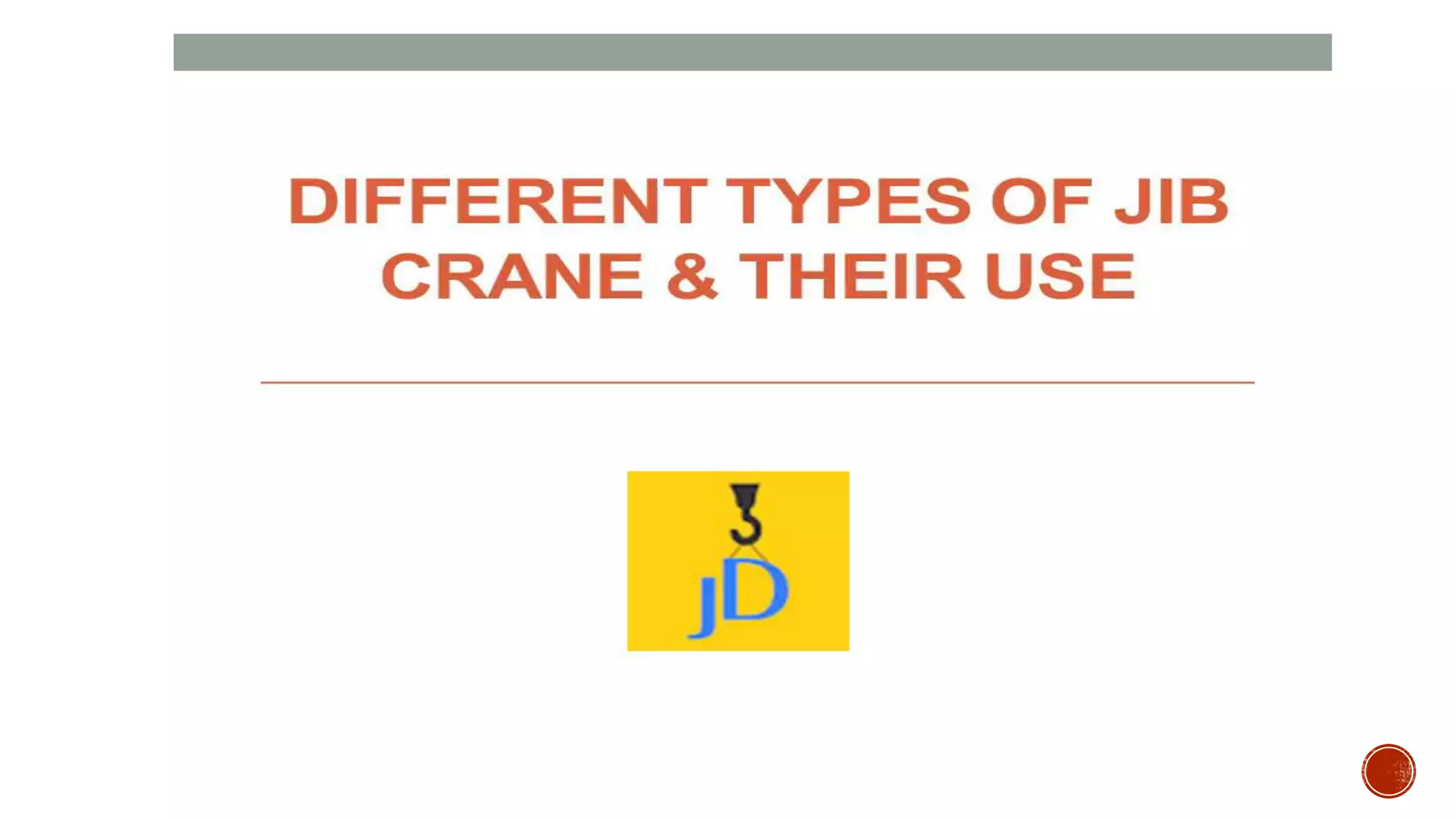 cargo handling equipment PPT