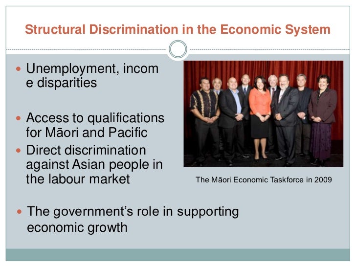 Structural discrimination