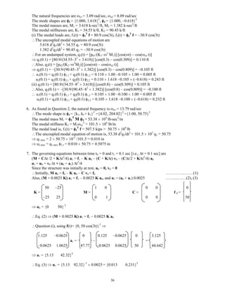 Structural dynamics and earthquake engineering | PDF
