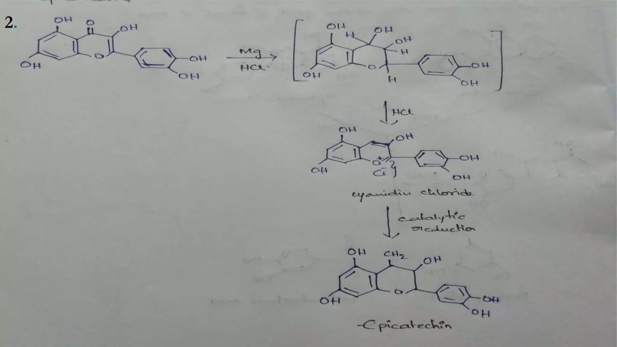 Structural Elucidation Of Quercetin PPTX Chemistry Science
