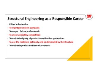 Structural engineering a responsible career 27.02.2021