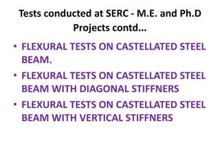 Structural Engineering | STEEL and REINFORCED CONCRETE STRUCTURES | PPTX