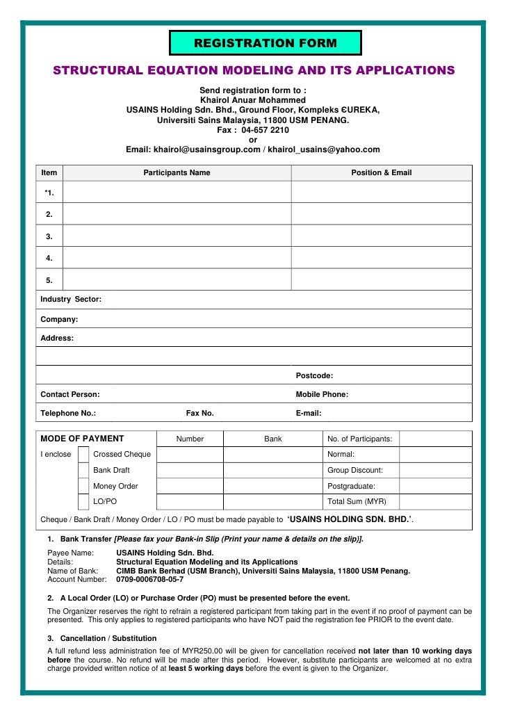 structural equation modelling workshop sept 2012 form modelling