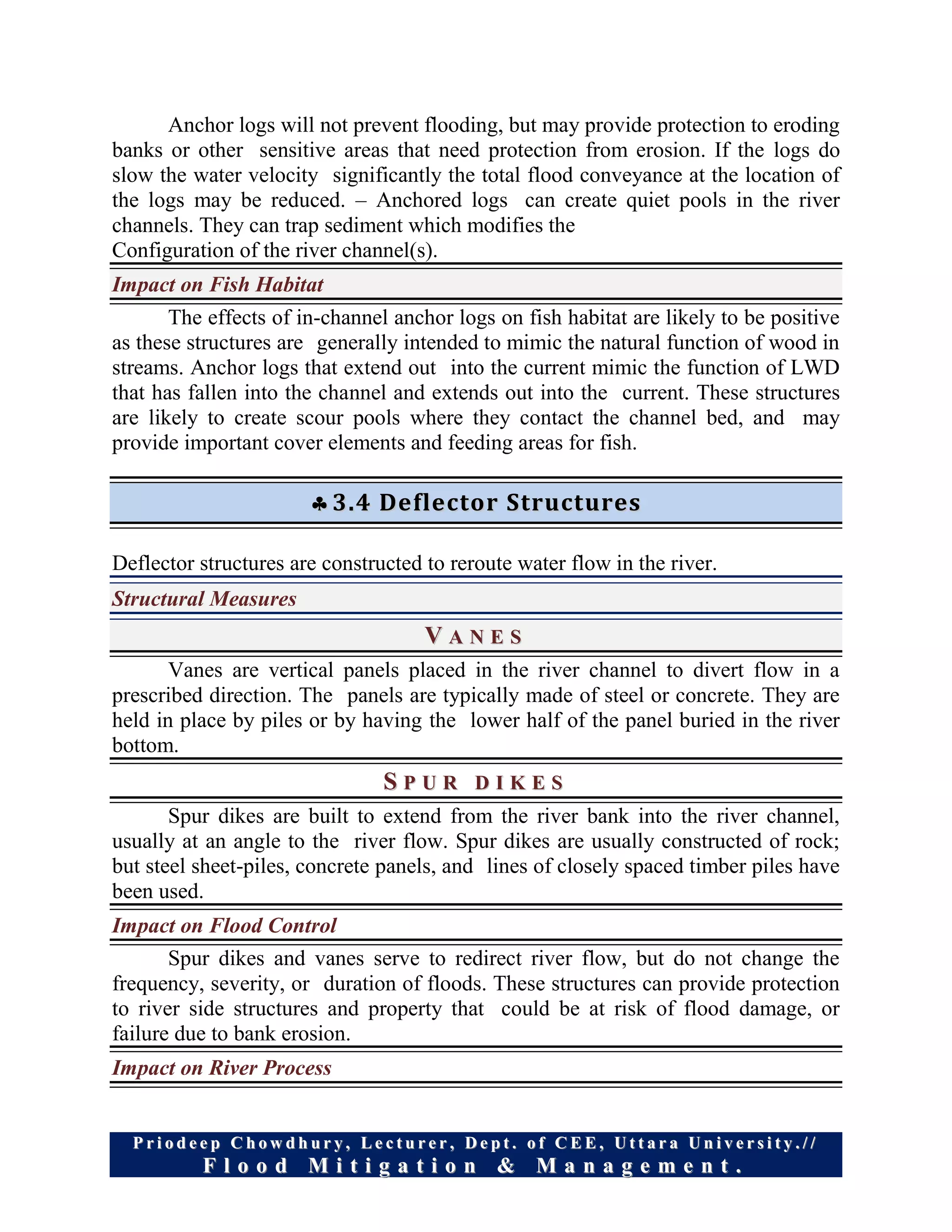 Structural Flood Control Options Pdf
