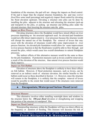 Structural flood control options | PDF