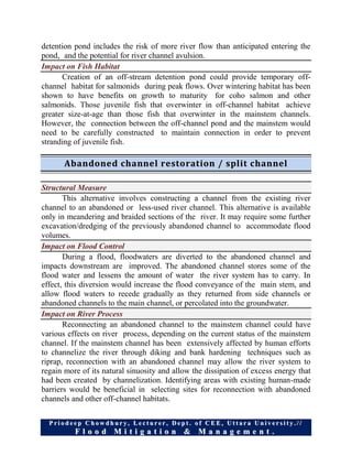 Structural flood control options | PDF