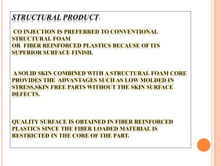 STRUCTURAL PRODUCT:
 