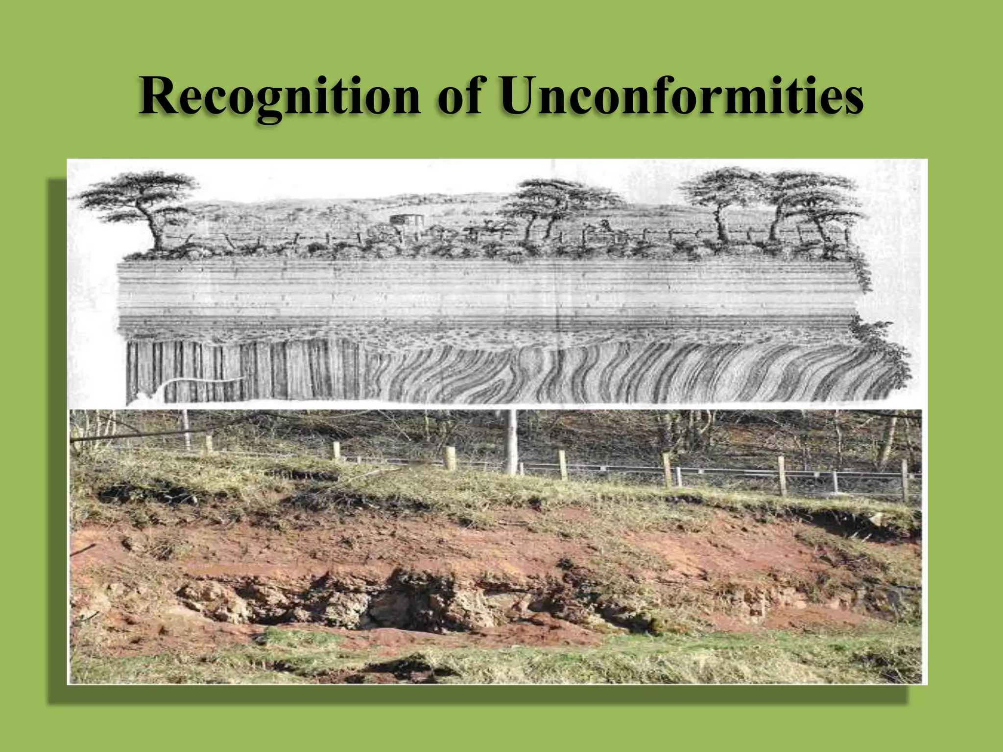 Recognition of Unconformities
 