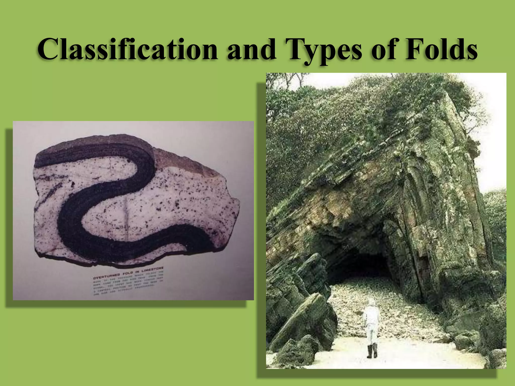 Classification and Types of Folds
 