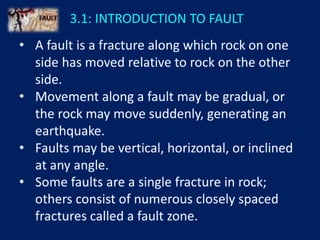 3.1: INTRODUCTION TO FAULT
 