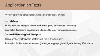 Structuralism, History and Critiques | PPTX