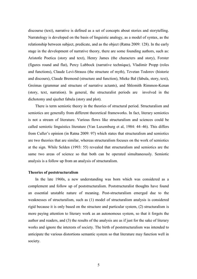 Structuralism and poststructuralism