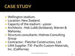  Wellington stadium.
 Location: New Zealand.
 Capacity of the stadium : 40000
 Architects : Hok-Lobb (brisbane),Warren...