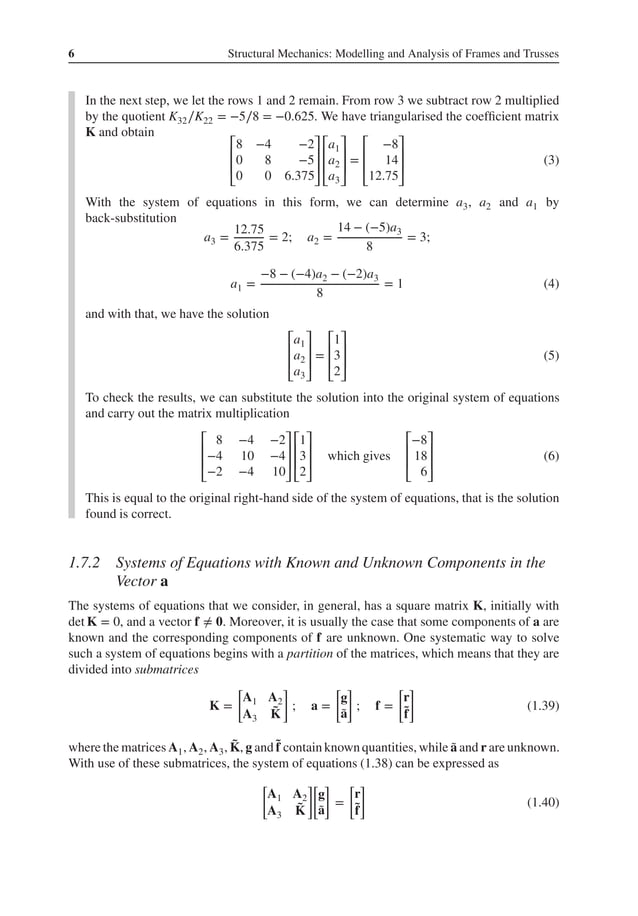 Structural mechanics _ modelling and analysis of frames and trusses ...