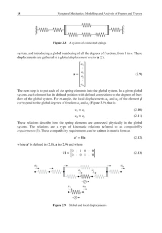 Structural mechanics _ modelling and analysis of frames and trusses ...