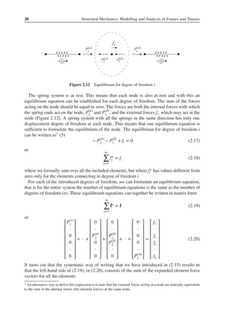 Structural mechanics _ modelling and analysis of frames and trusses ...