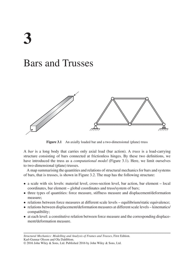 Structural mechanics _ modelling and analysis of frames and trusses ...
