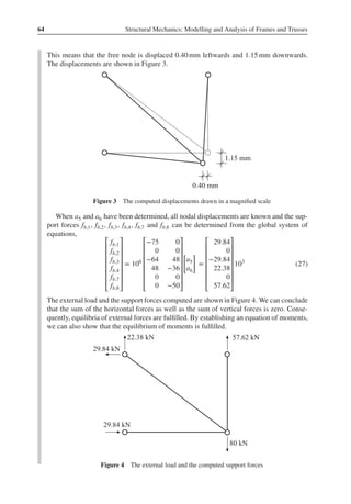 Structural mechanics _ modelling and analysis of frames and trusses ...