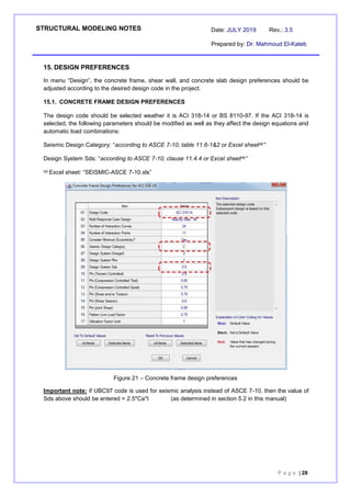 STRUCTURAL MODELING NOTES - rev.3.5 | PDF