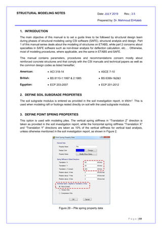STRUCTURAL MODELING NOTES - rev.3.5 | PDF