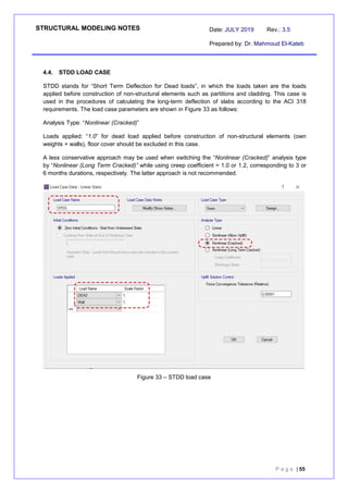 STRUCTURAL MODELING NOTES - rev.3.5 | PDF