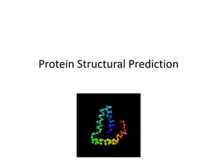 Protein Structural Prediction
 