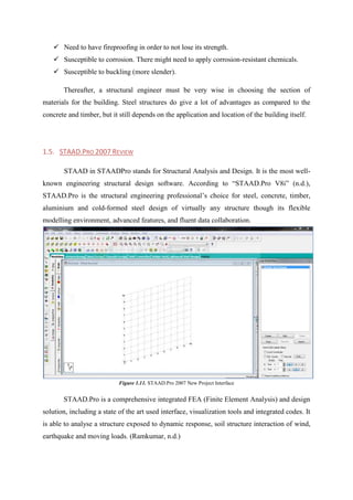 Structural Steel and Timber Design EV306 Project Report | PDF