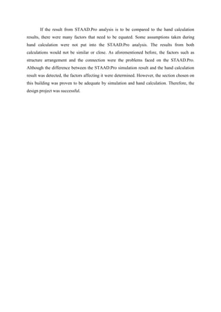 Structural Steel and Timber Design EV306 Project Report | PDF