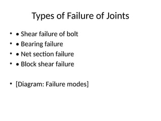 Design of steel structural elements - types | PPTX