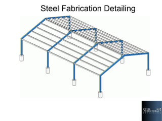 Structural steel detailing services steel construction detailing | PPT
