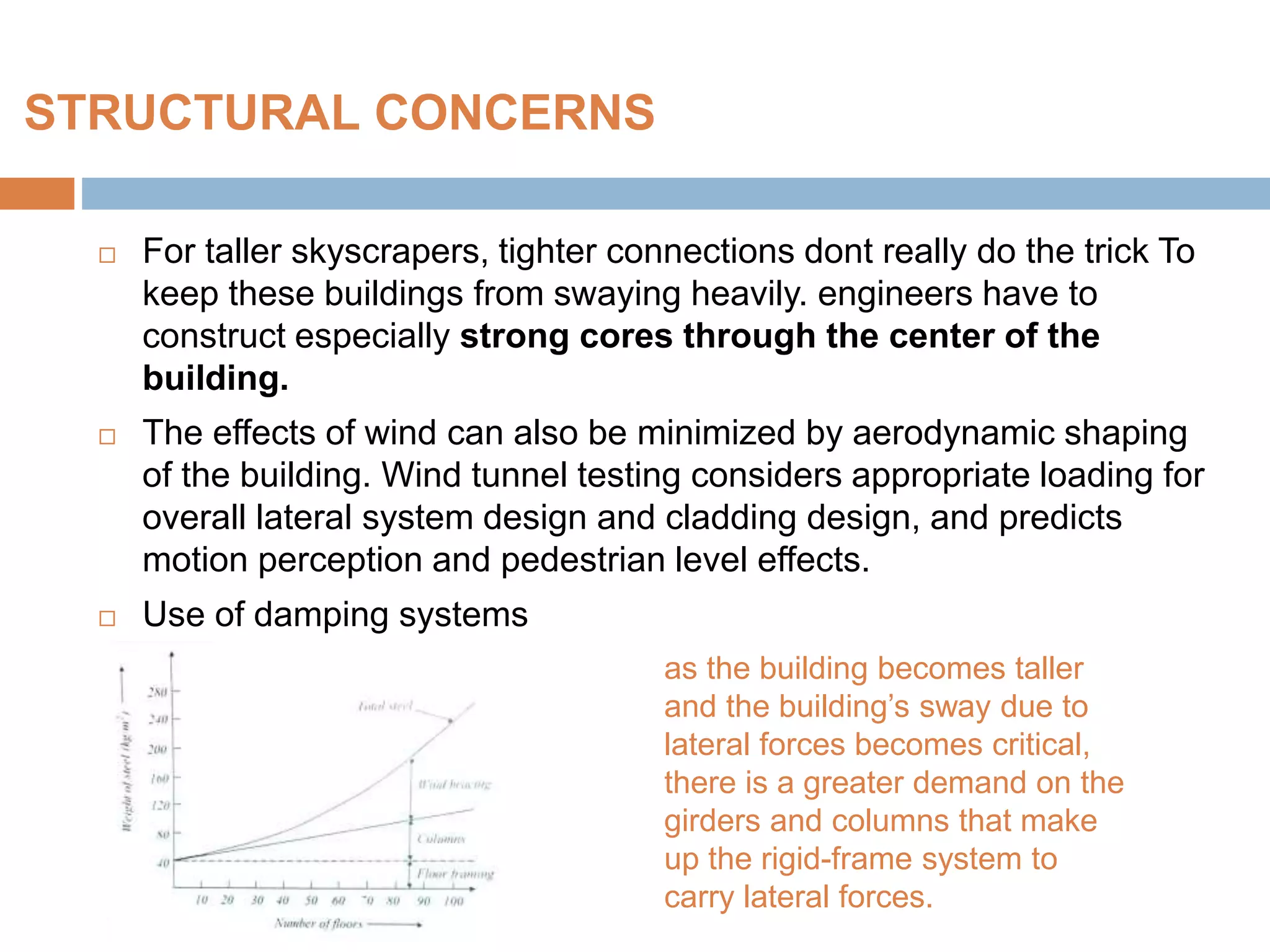 Structural systems in high rise buildings | PPTX