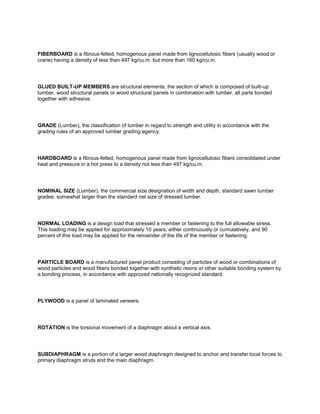 Structural terms | PDF