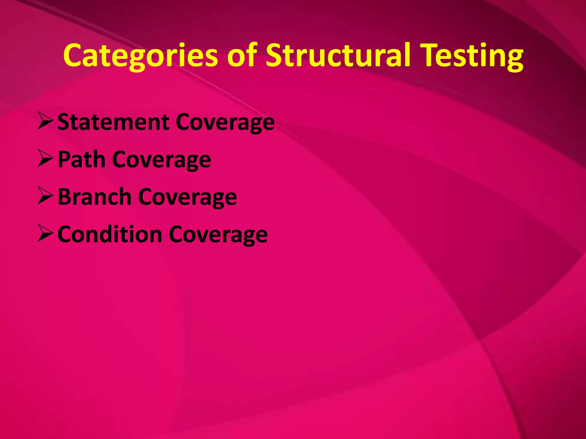 Structural testing | PPTX
