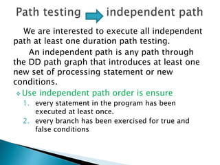 Structural testing | PPTX