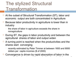 India 1960-2010: Structural Change, The Rural Nonfarm Sector, and the Prospects for Agriculture