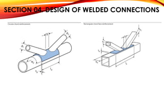 SECTION 04. DESIGN OF WELDED CONNECTIONS
 