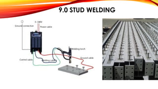 9.0 STUD WELDING
 
