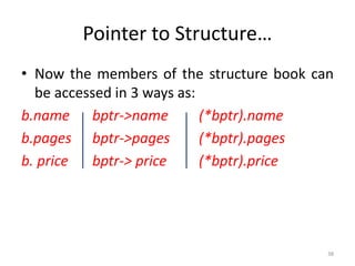 Structure in C | PPTX