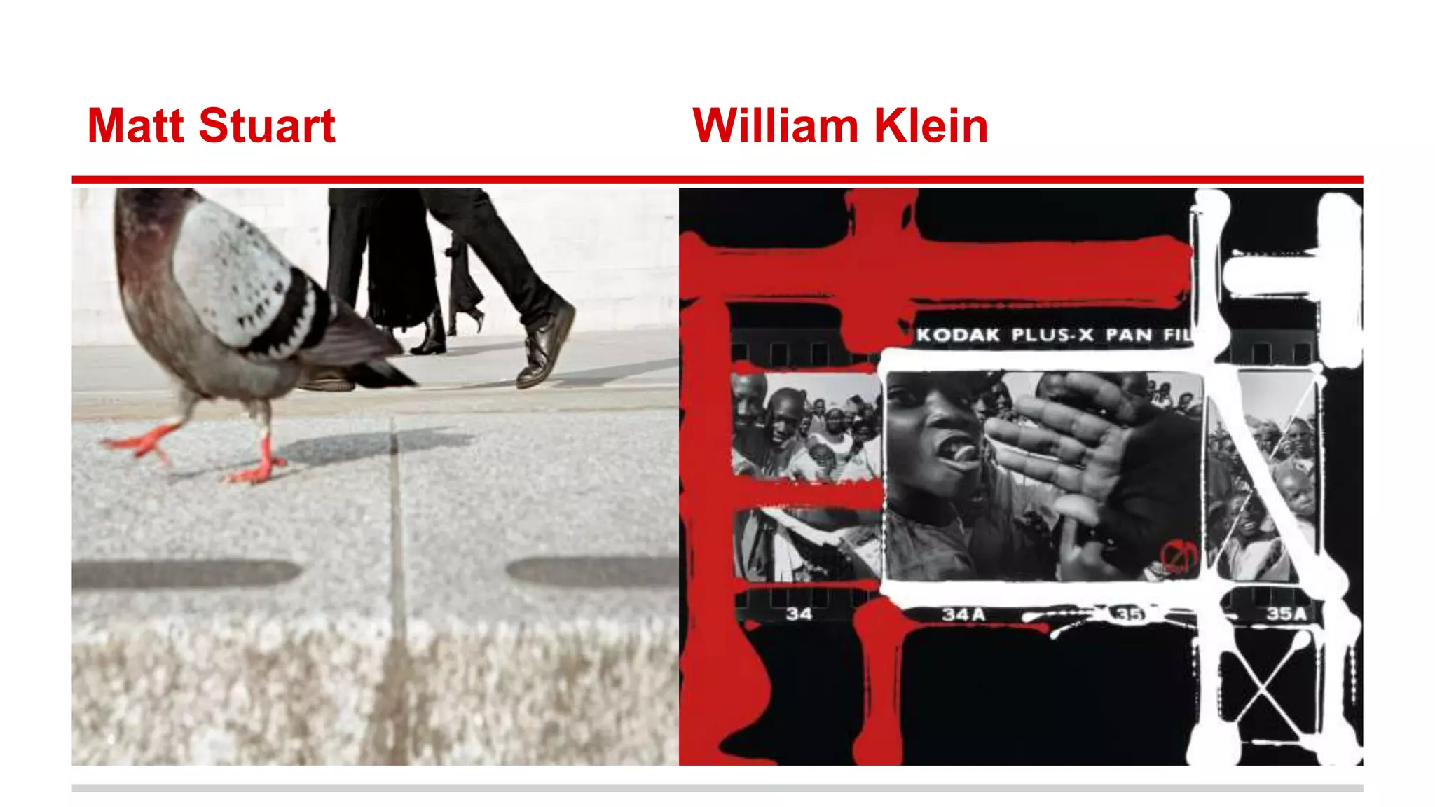 Matt Stuart William Klein
 