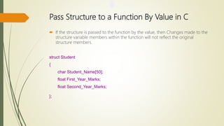 Structure in c language | PPT