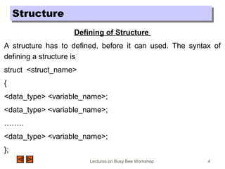 Structure c | PPT image.
