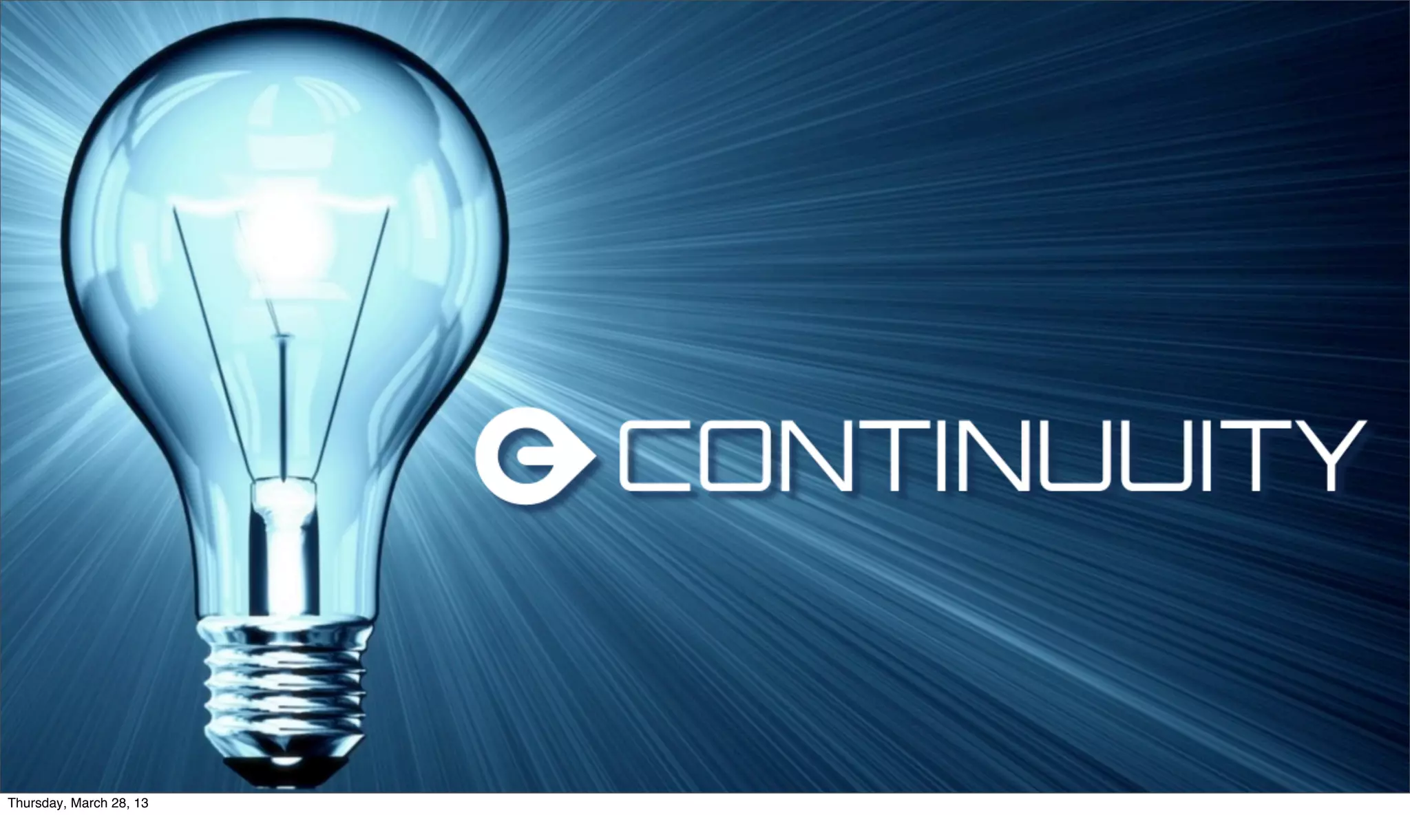 Thursday, March 28, 13 