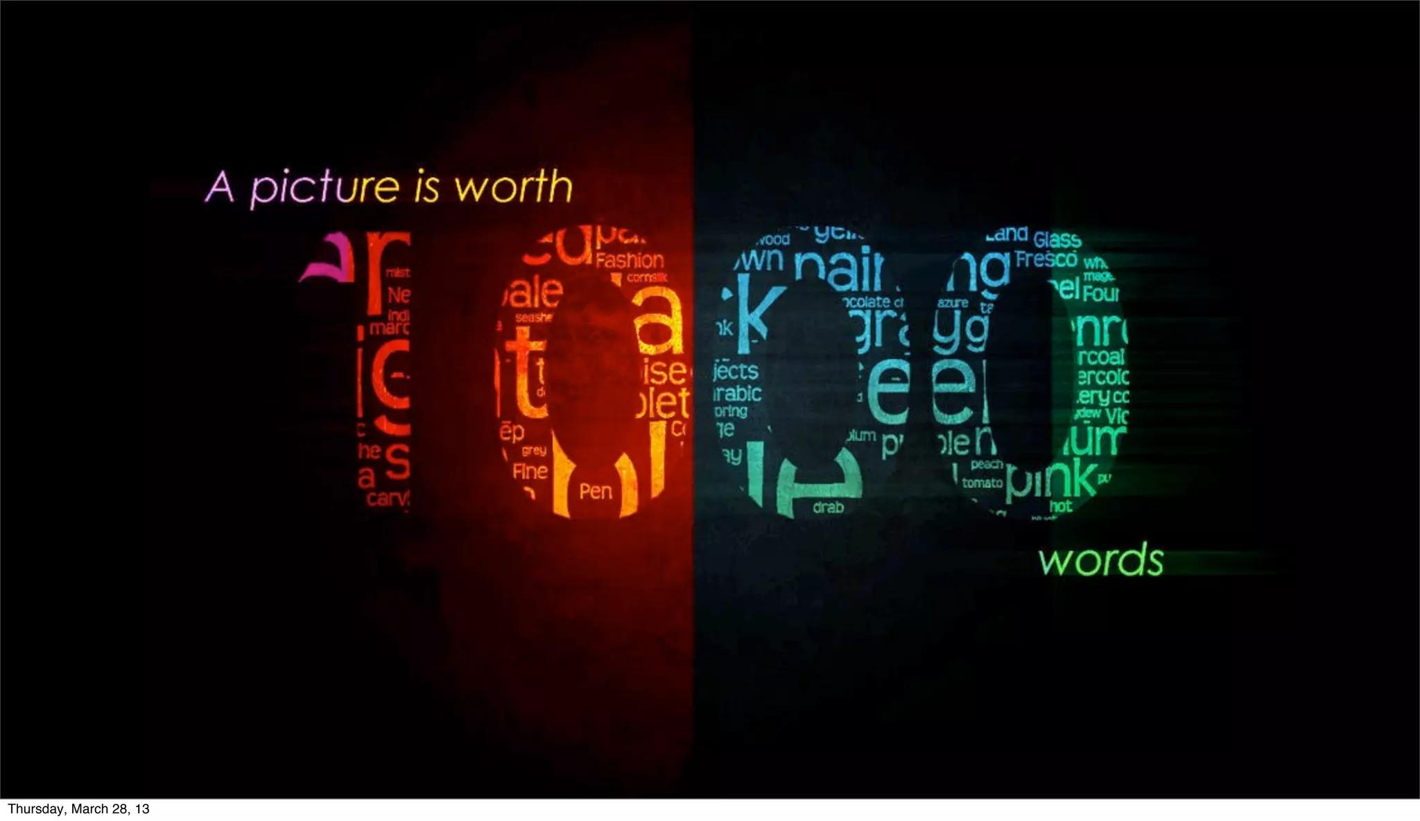 Thursday, March 28, 13 