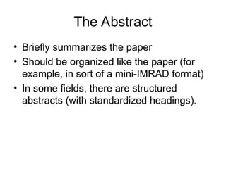 Comprehensive Guide to Structuring Scientific Research Papers | PPT