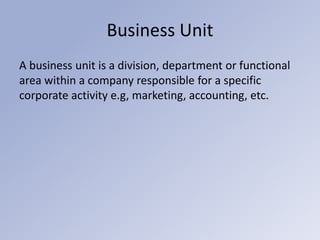 Structure and communication in business | PPTX