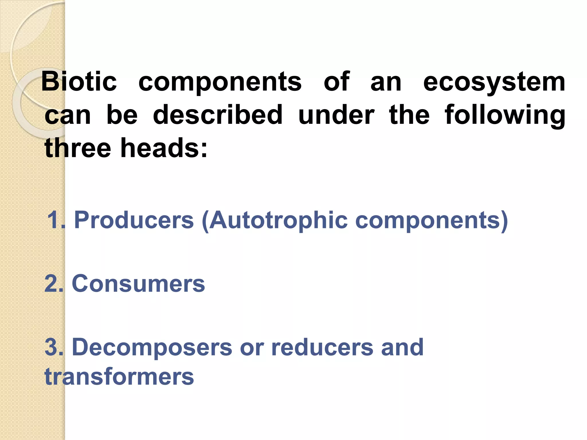 Structure and function of ecosystem | PPTX