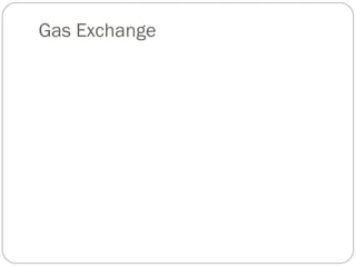Gas Exchange 