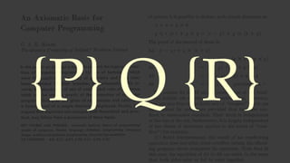 {P} Q {R}
 