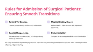 Surgery Outdated Check Process Structure_and_Organization_of_Surgical_Care_A_Detailed_Overview.pptx