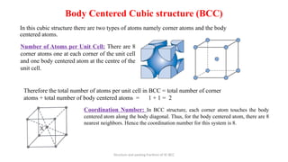 Structure and packing fractions of SC, BCC (2) (1).pptx